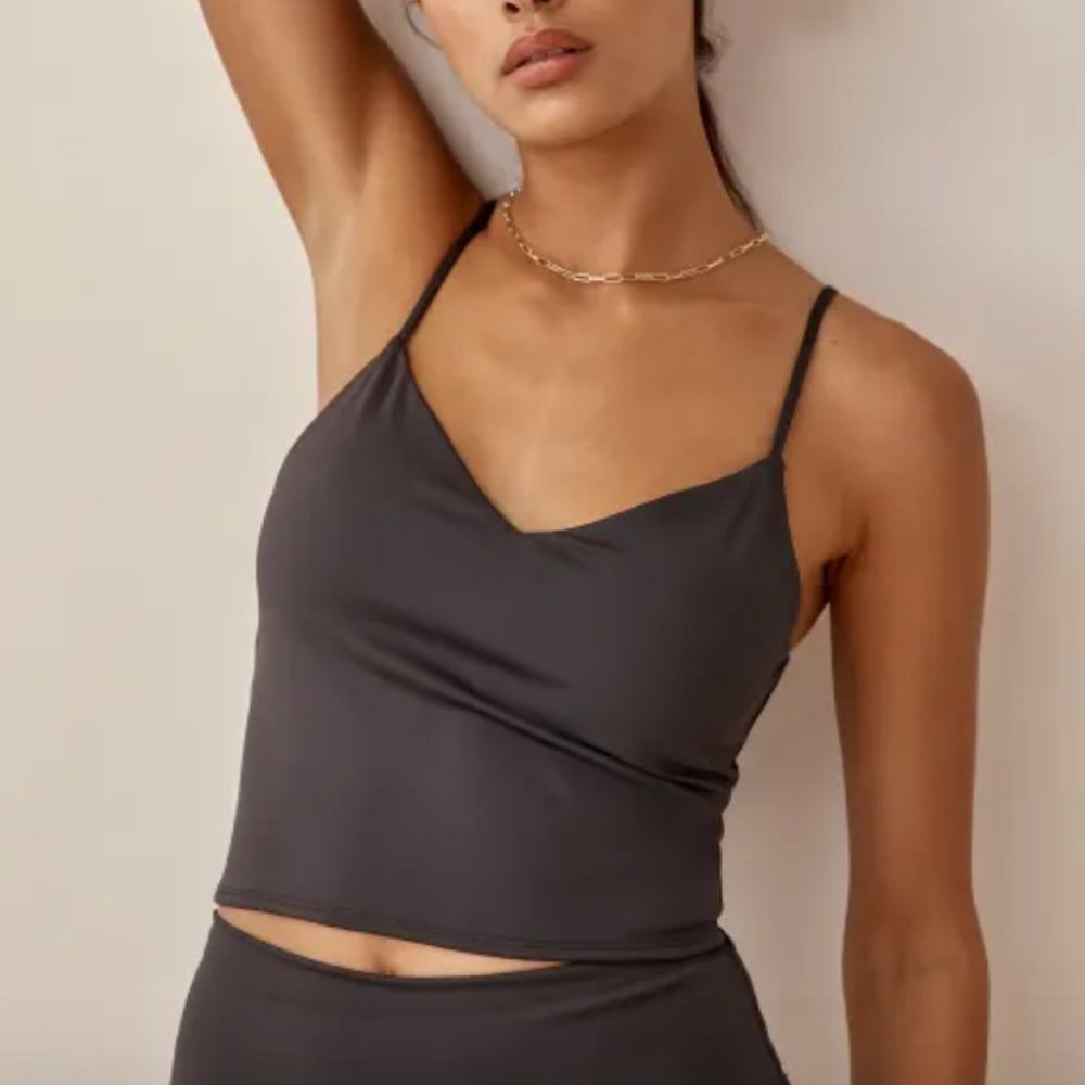 Reformation Tori Ecomove Cropped Tank